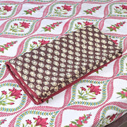 Bluebell Hand Block Printed Quilt